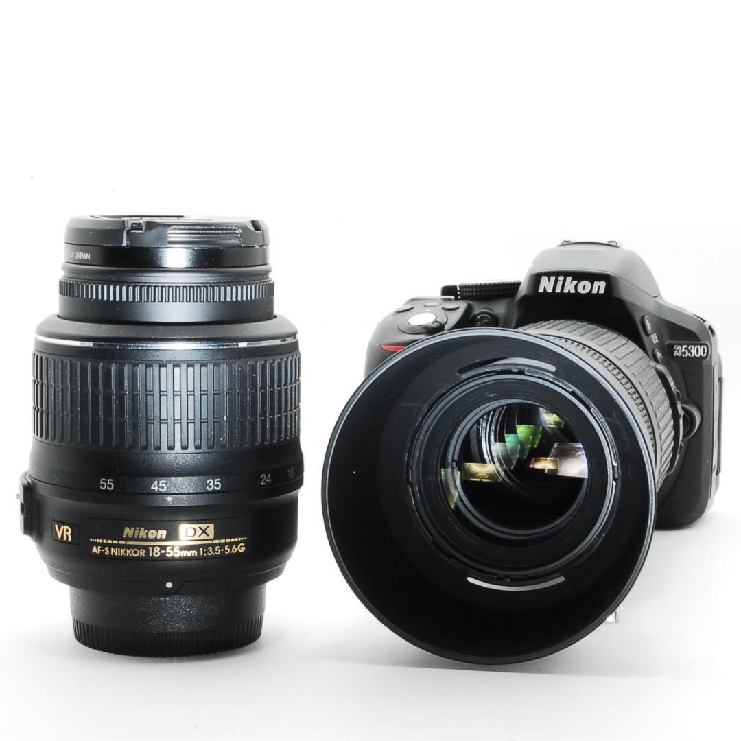 美品☘️Nikon D5300ダブルレンズ手ぶれ補正付☘️旅行に最適
