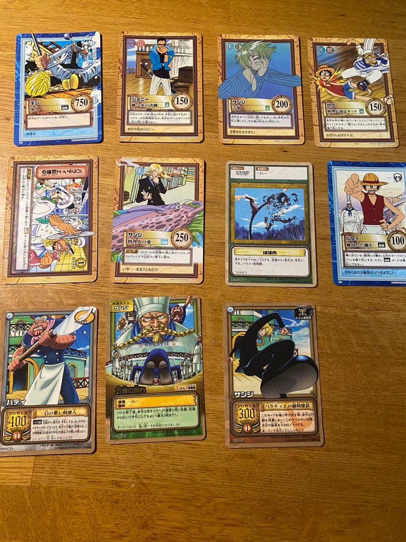 ONE PIECE (ワンピース)　トレカ サンジなど
