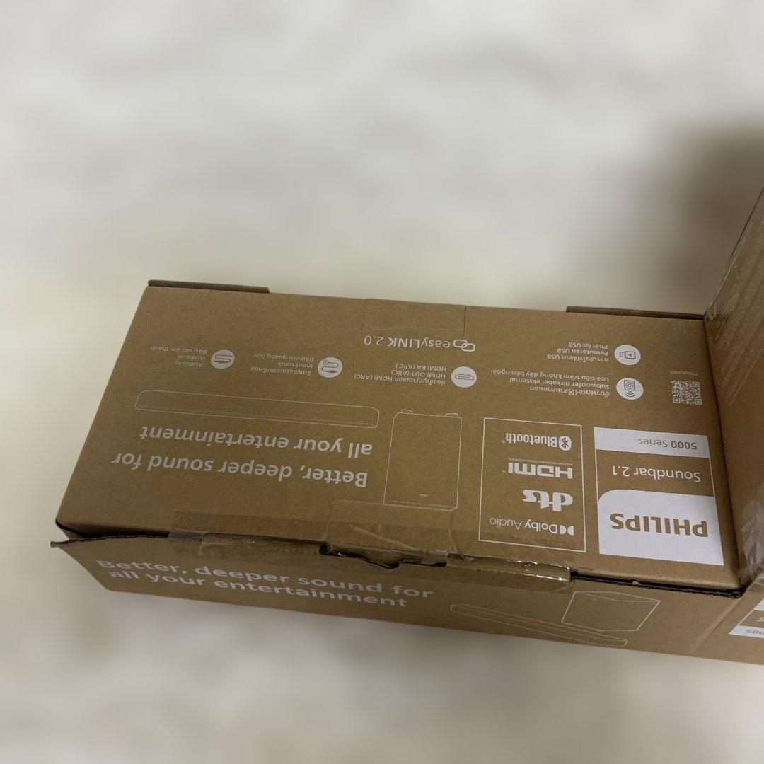 【新品未使用】Philips サウンドバーテレビ用　 TAB5309