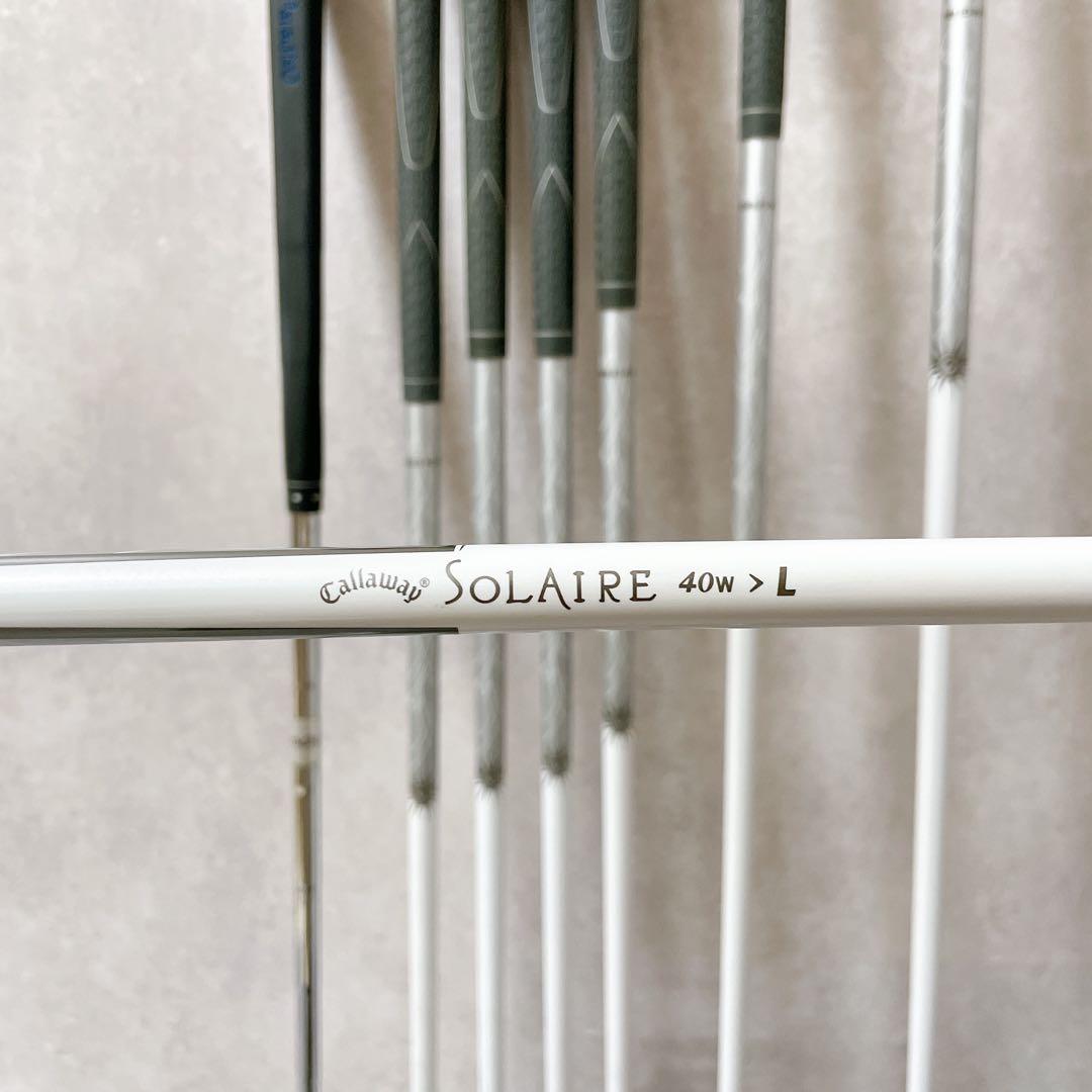 callaway solaire レディース ゴルフクラブセット