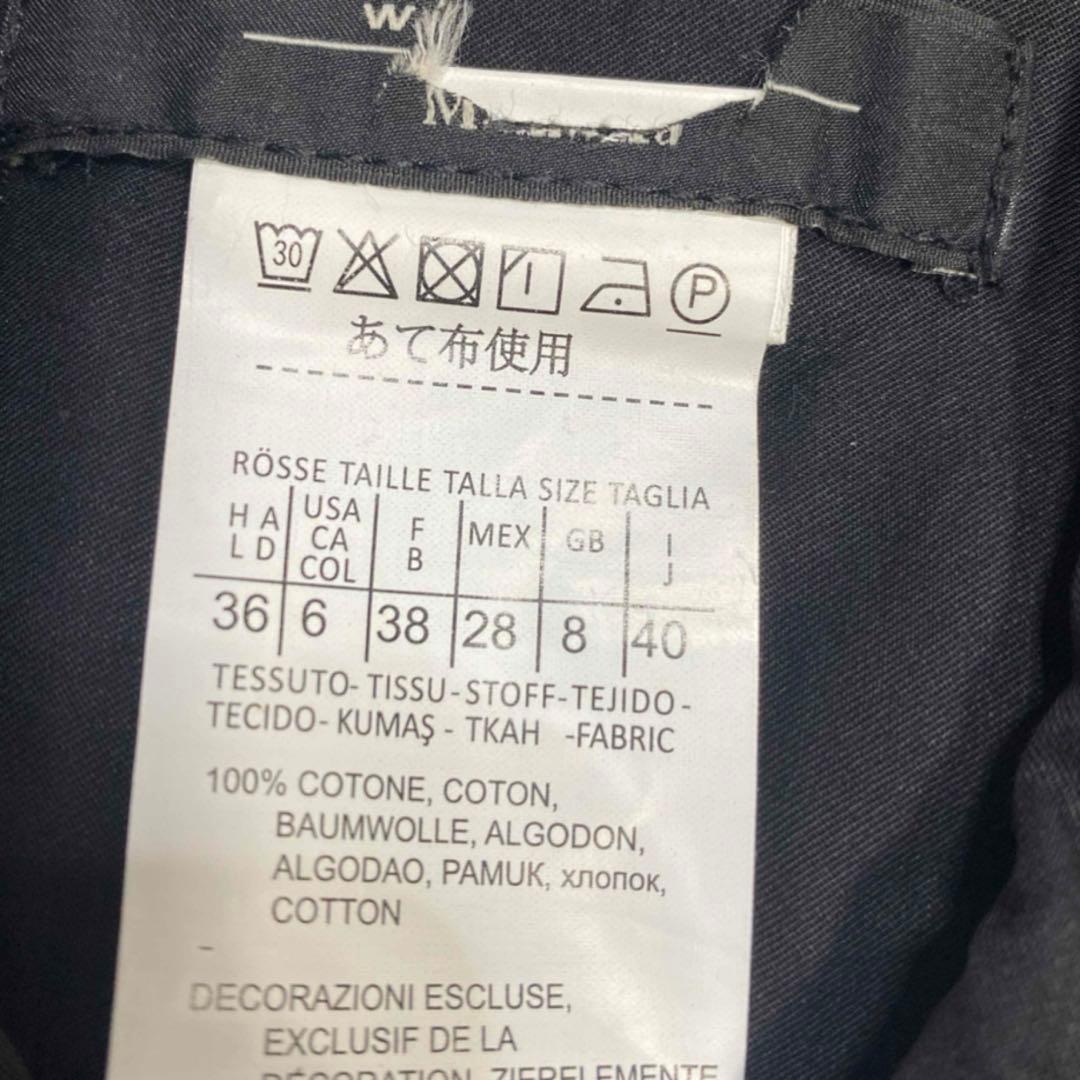 美品 ✨️マックスマーラ 近年モデル シャツワンピース ブラック マキシ丈 40