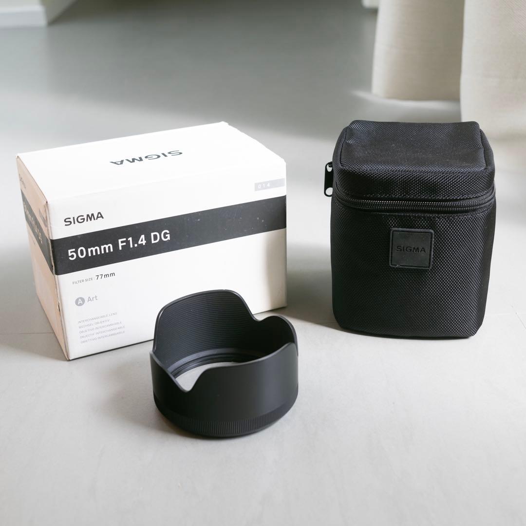 SIGMA 50mm F1.4 DG レンズ