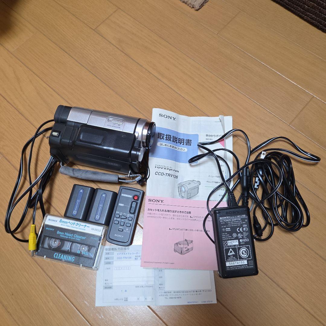 ソニー ハンディカム CCD-TRV126 SONY 純正バッグ付