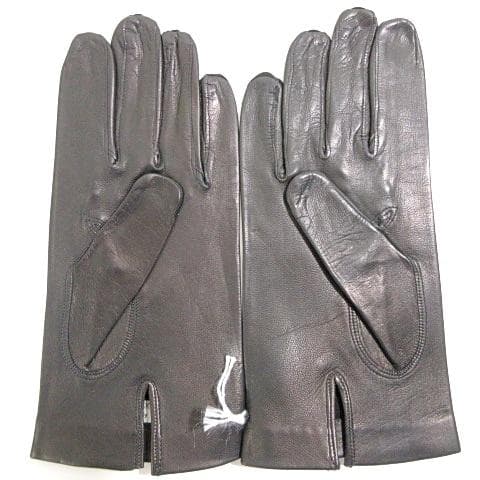新品 未使用 デンツ 手袋 ラムレザー 黒 7.5 レディース