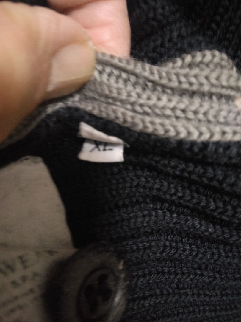 マンさん専用stone ローゲージ　ニットセーター　2003aw