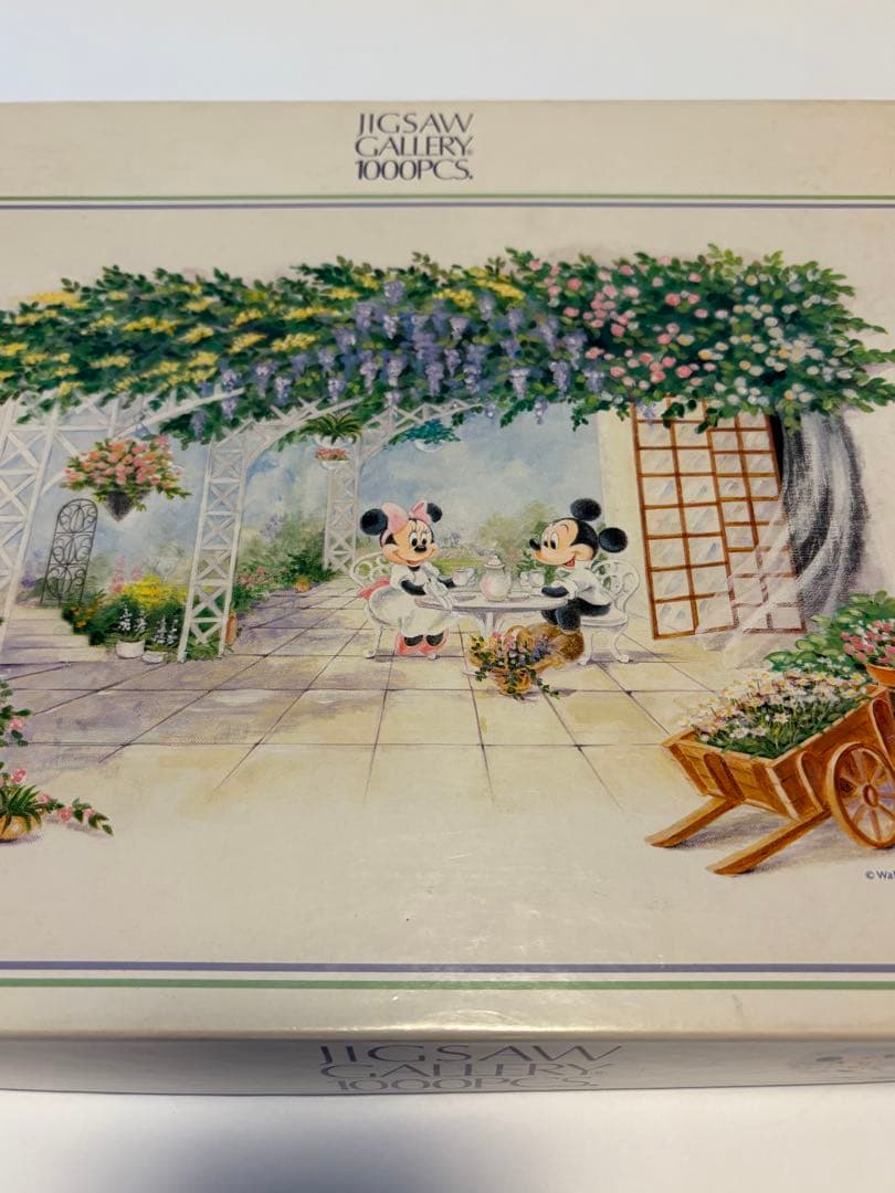 ディズニー　ジグソーパズル　ミッキーミニー　テンヨー　レア　レトロ