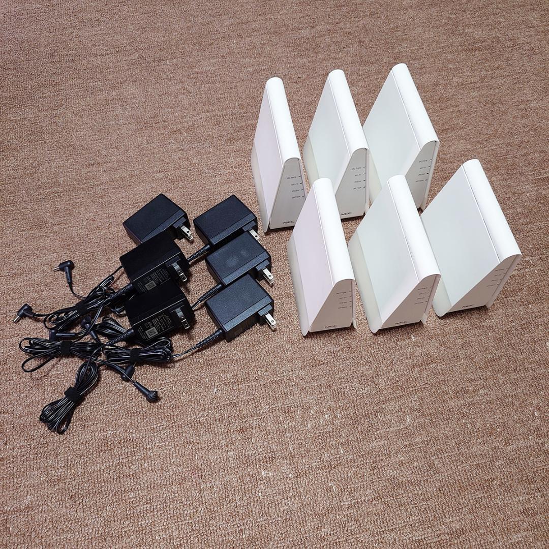 Aterm WX1800HP　NEC 無線LANルーター 6台セット