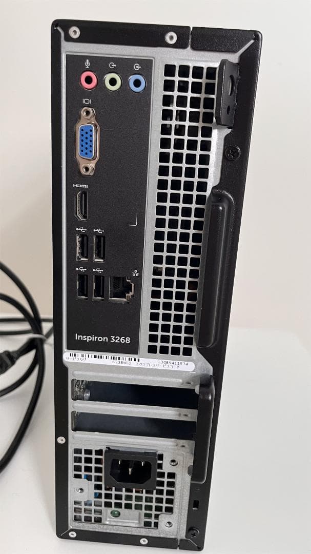 デスクトップPC Core i7-7700/16GB HDDなし