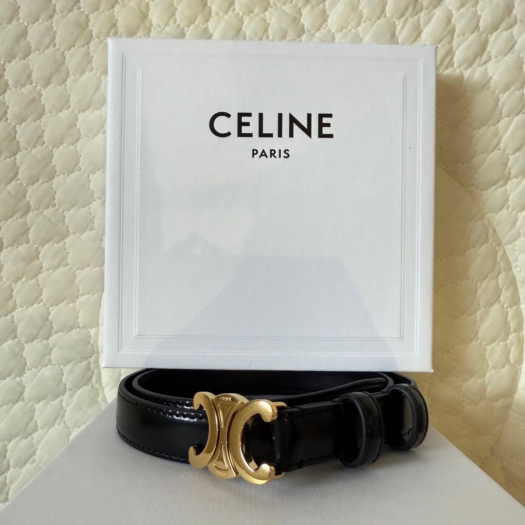 CELINE セリーヌ スモール 18MM トリオンフ ベルト