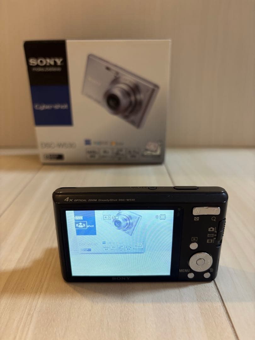 【動作確認済】SONY Cyber-shot DSC-W530 ブラック