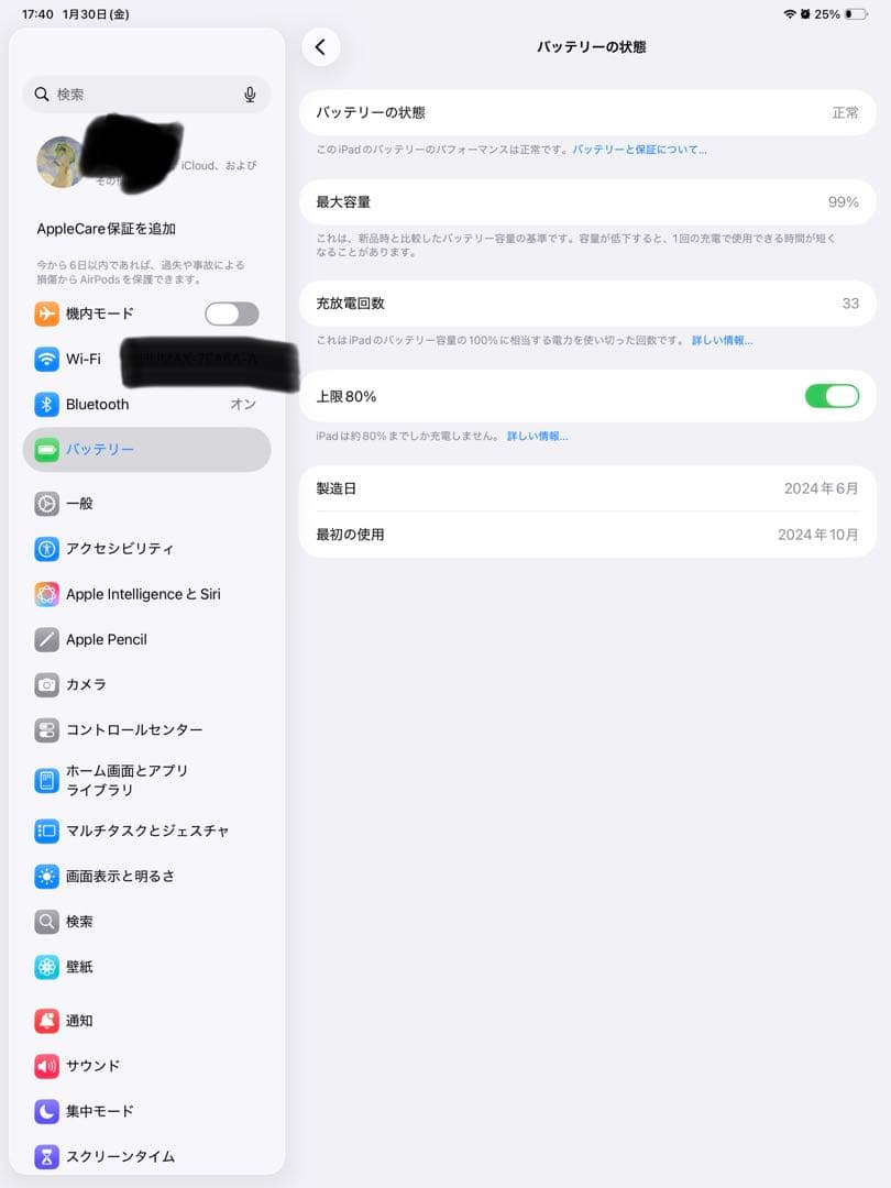 iPad Pro m4 13インチ　256gb