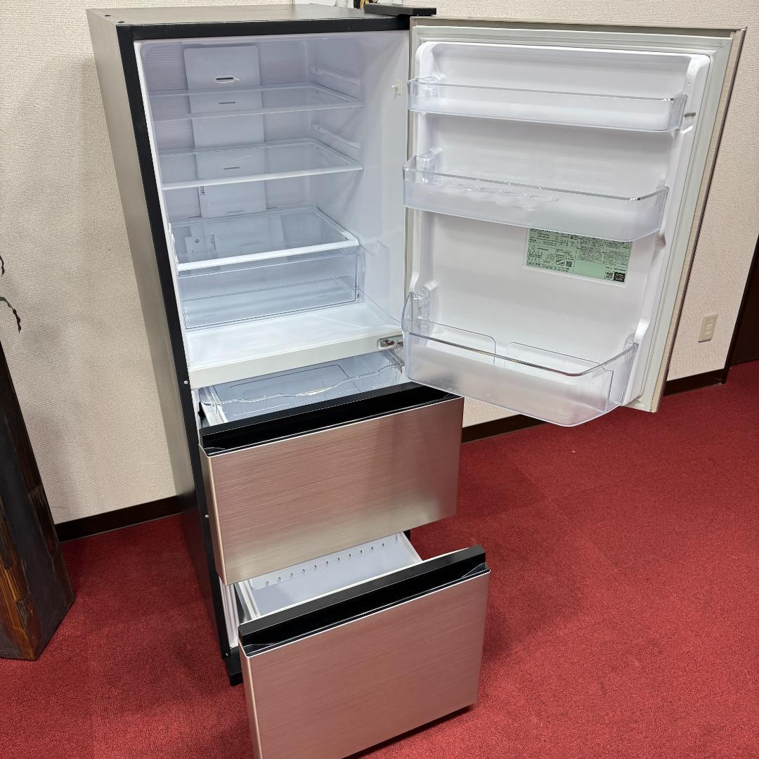 東京23区送料無料　超美品日立2024年製3ドア冷蔵庫265L　洗浄/除菌済み