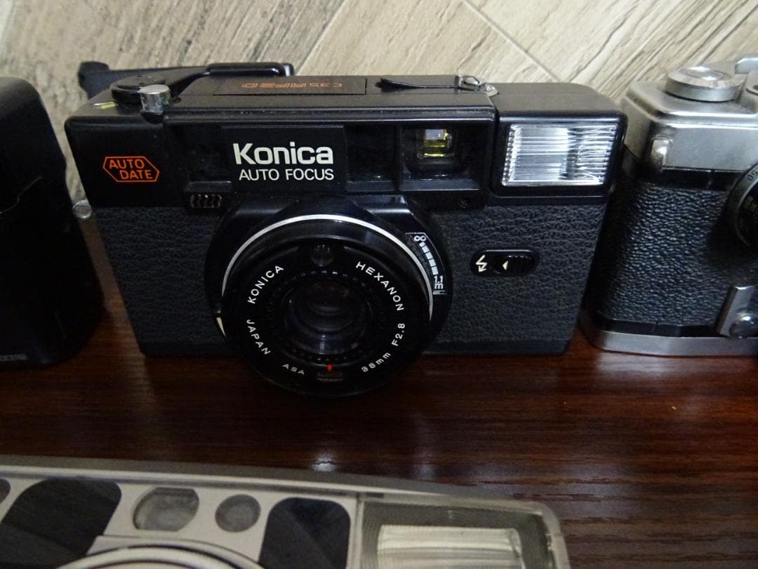 d*3様 藤026 カメラ まとめ売り 8点 キャノン コニカ ニコン カシオ