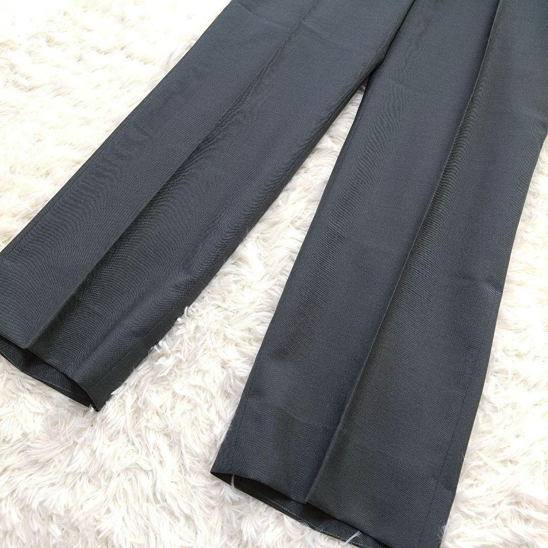 バーバリー ダブルスーツ セットアップ メタルボタン ウール モヘア グレー L