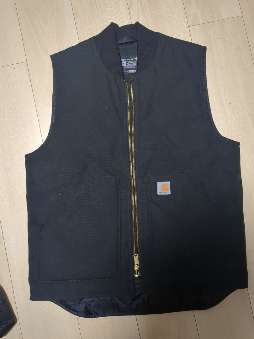 Carhartt ブラック ベスト v01 Mサイズ 希少