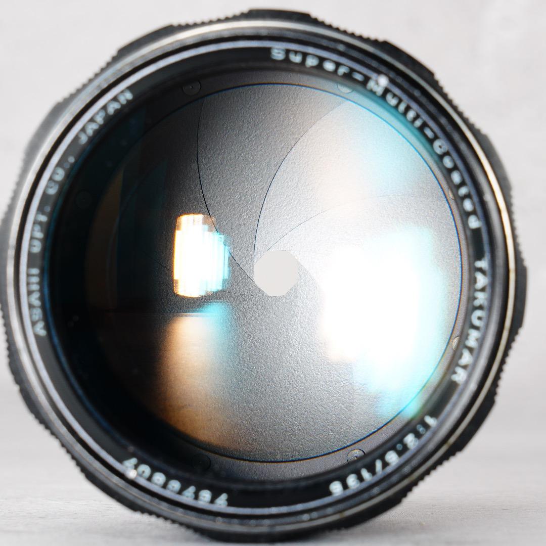 【整備＆テスト済】 SMC Takumar 135mm F2.5 6枚玉 807