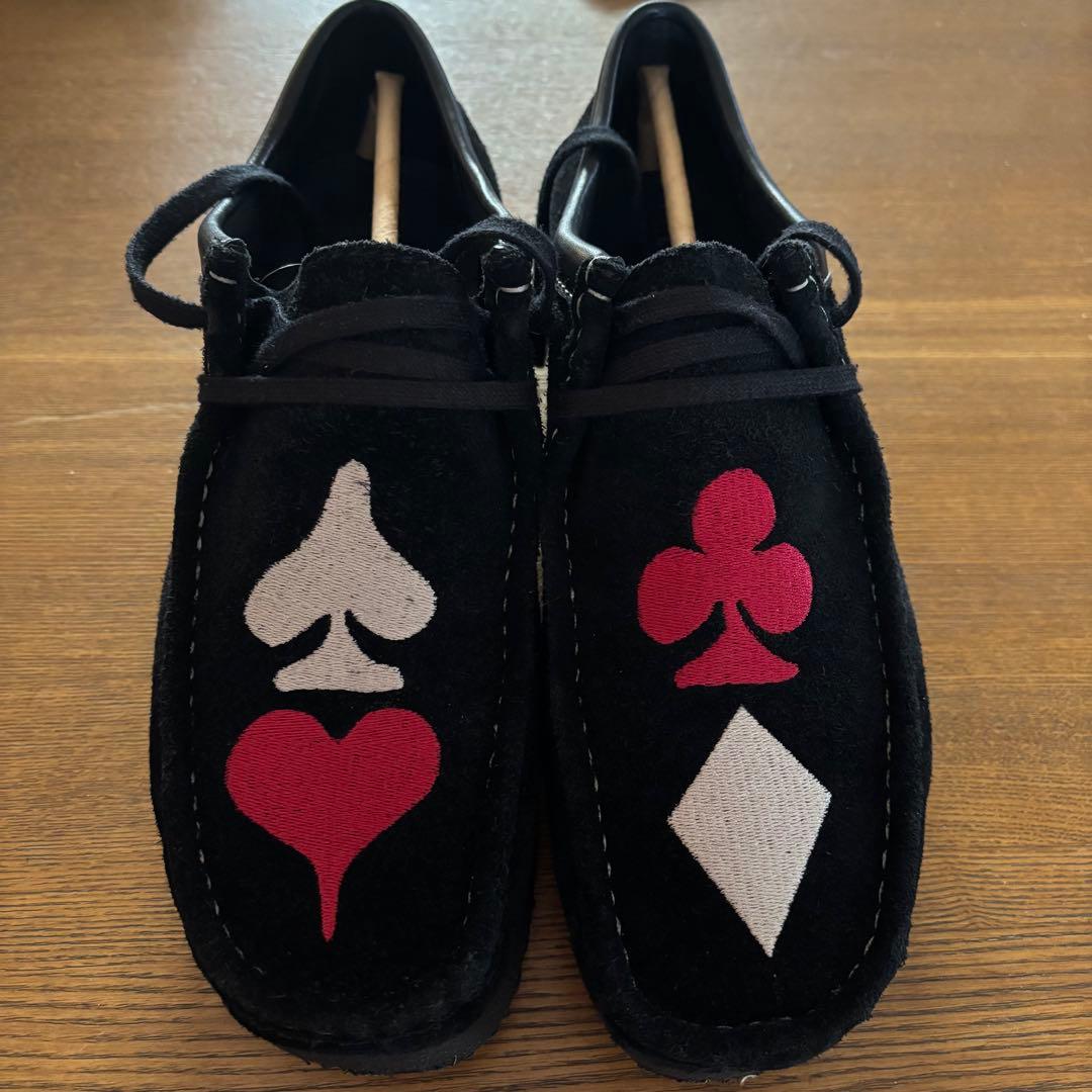 靴 STUSSY CLARKS ORIGINALS WALLABEE 27cm