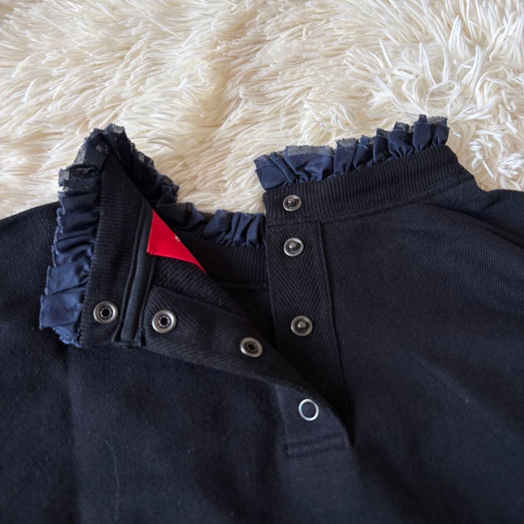 良品✨ ヴィヴィアンウエストウッド　変形スウェットワンピース　フリル　オーブ刺繍