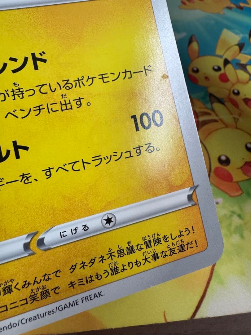 ポケるんTVのピカチュウとなかまたち　2枚　プロモ　ポケモンカード　ポケカ