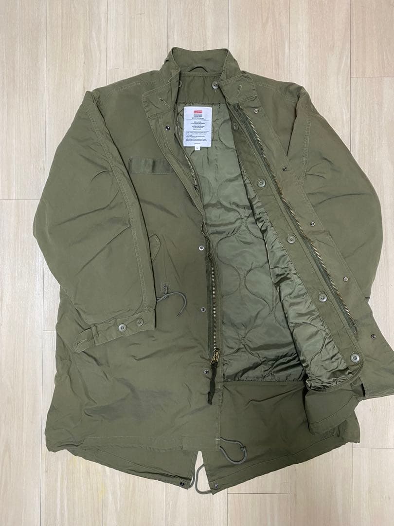 Supreme futura fishtail parka stussy モッズ