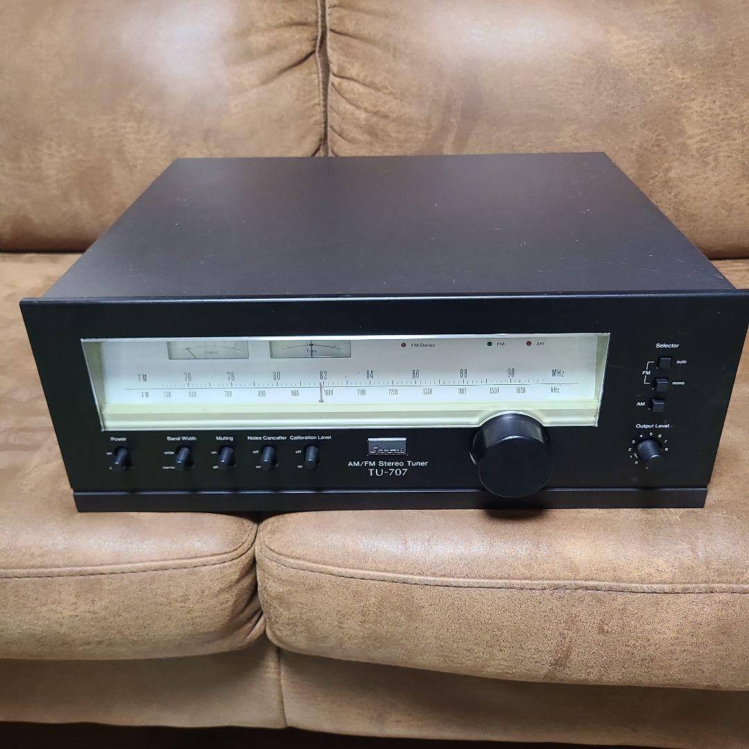 サンスイAM/FM ステレオチューナー TU-707