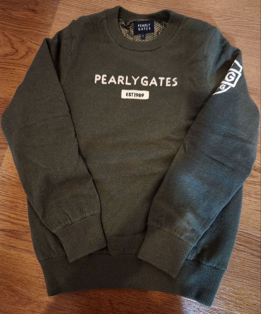 【美品】PEARLY GATES 蓄熱カシミアニット サイズ1(M)