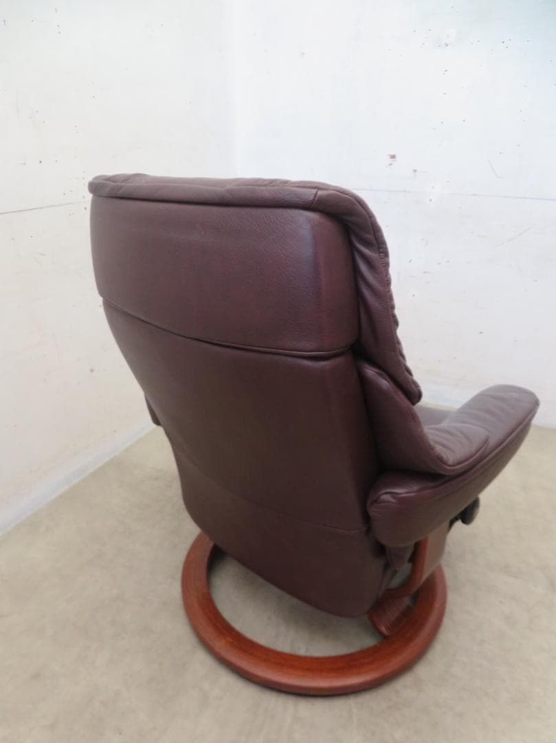 美品■ノルウェー■本革■エコーネス■ストレスレスチェア■レノ・M■リクライナー