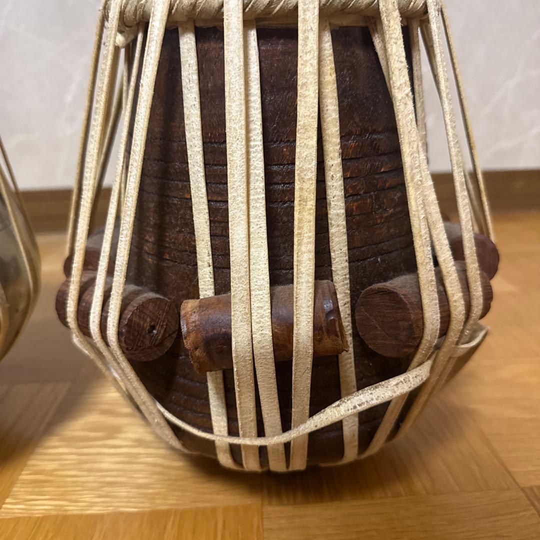 タブラ 大小セット インドの民族楽器