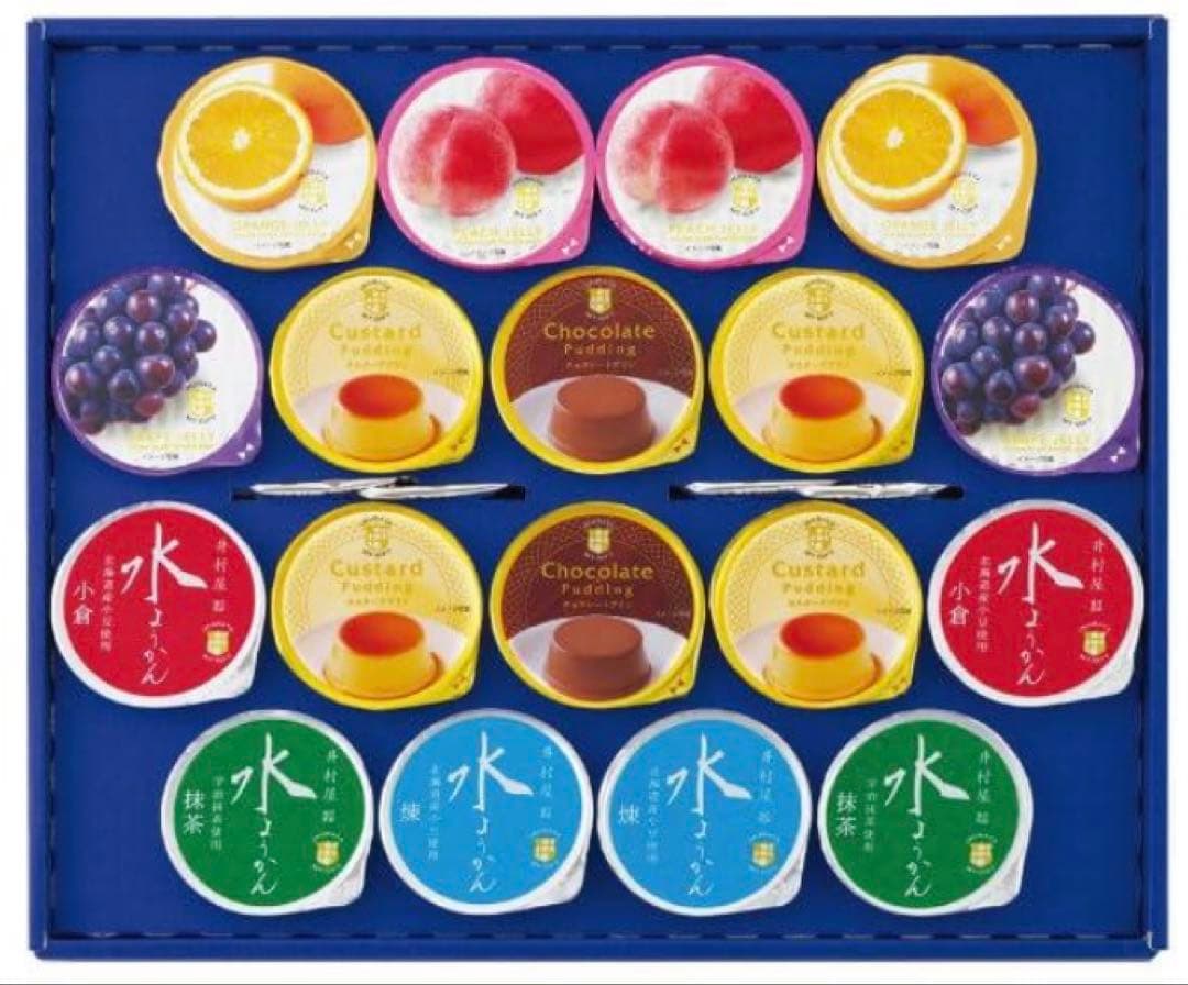 井村屋　マイギフト MG30 水ようかん　ゼリー　プリン詰め合わせ　5箱