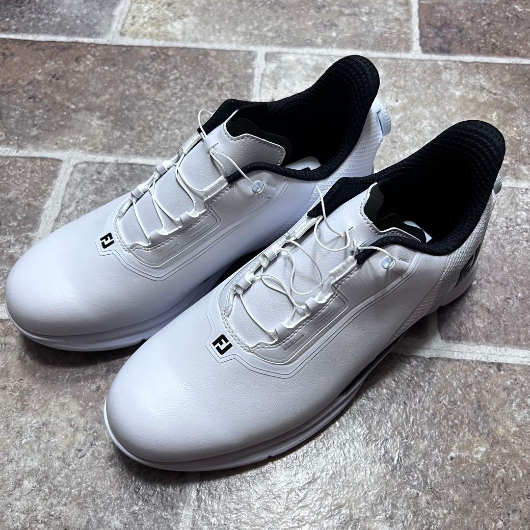 値下げ！！新品【25.5】FJ ゴルフシューズ ホワイト