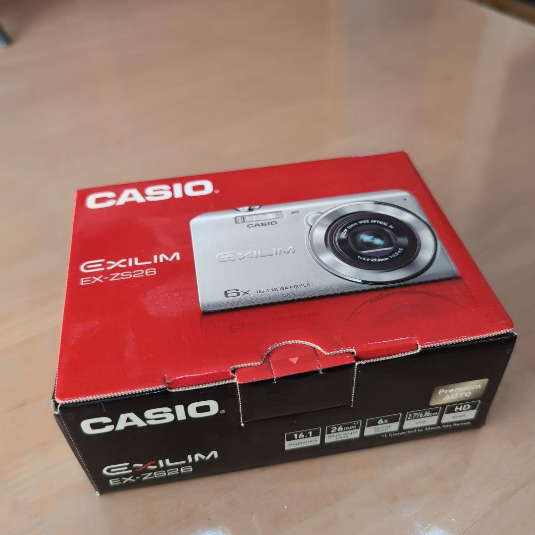 CASIO EXILIM EX-ZS26 コンパクトデジタルカメラ