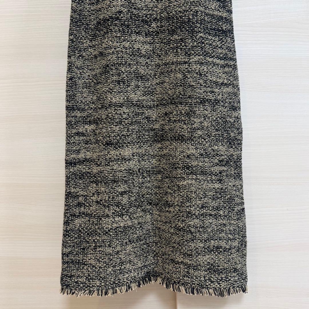 新品 anuans アニュアンス ブラッシュツイードニットワンピース ベージュ