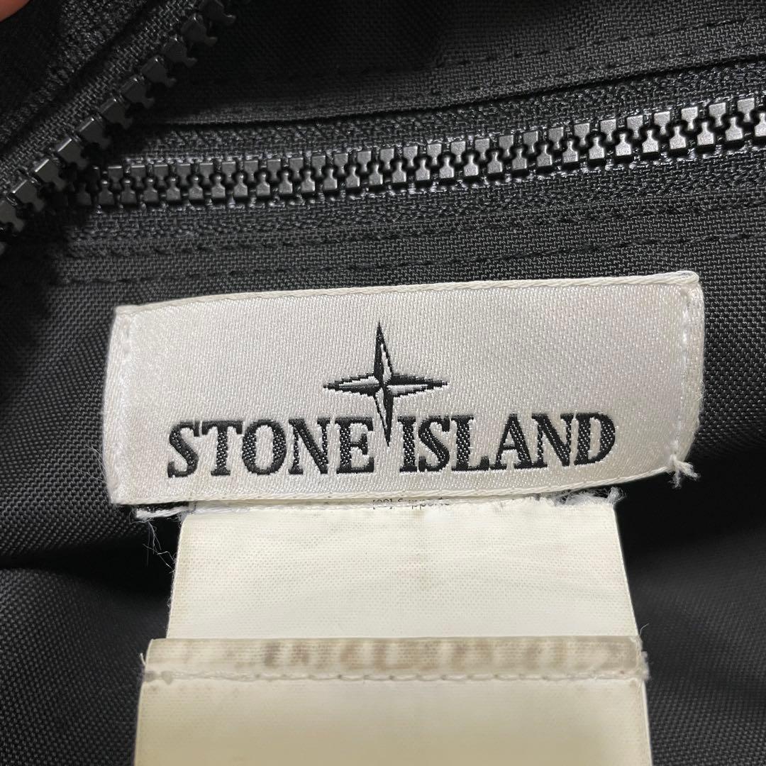 STONE  ECONYLショルダーバッグ BLACK