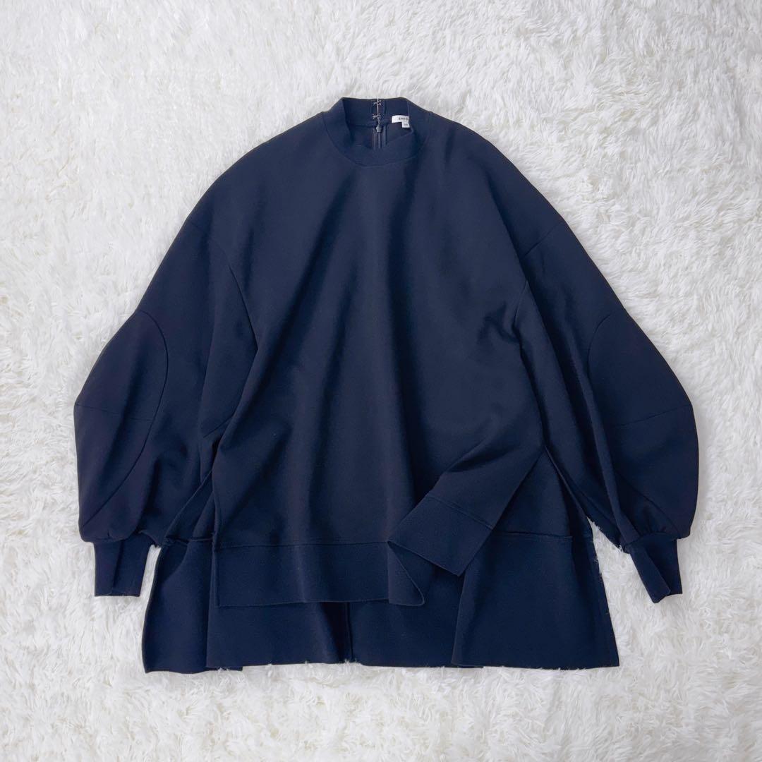 極美品◆2024 ENFOLD ソリッドスリーブプルオーバー 38