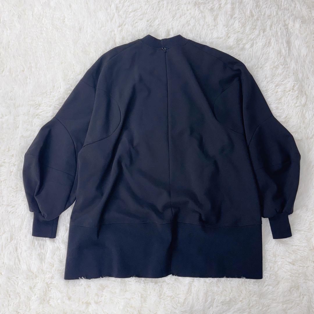 極美品◆2024 ENFOLD ソリッドスリーブプルオーバー 38