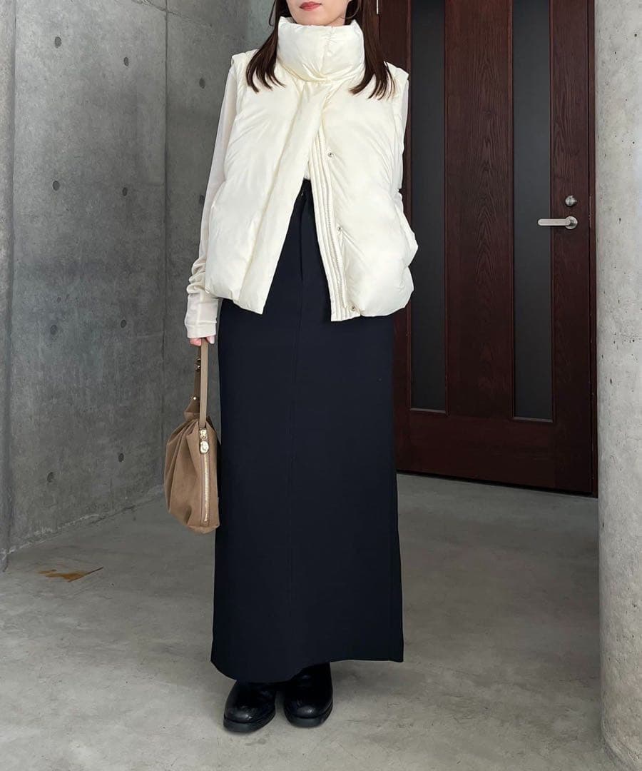 新品　CAPRICIEUX LE'MAGE 2WAY中綿パフジャケット　ベスト