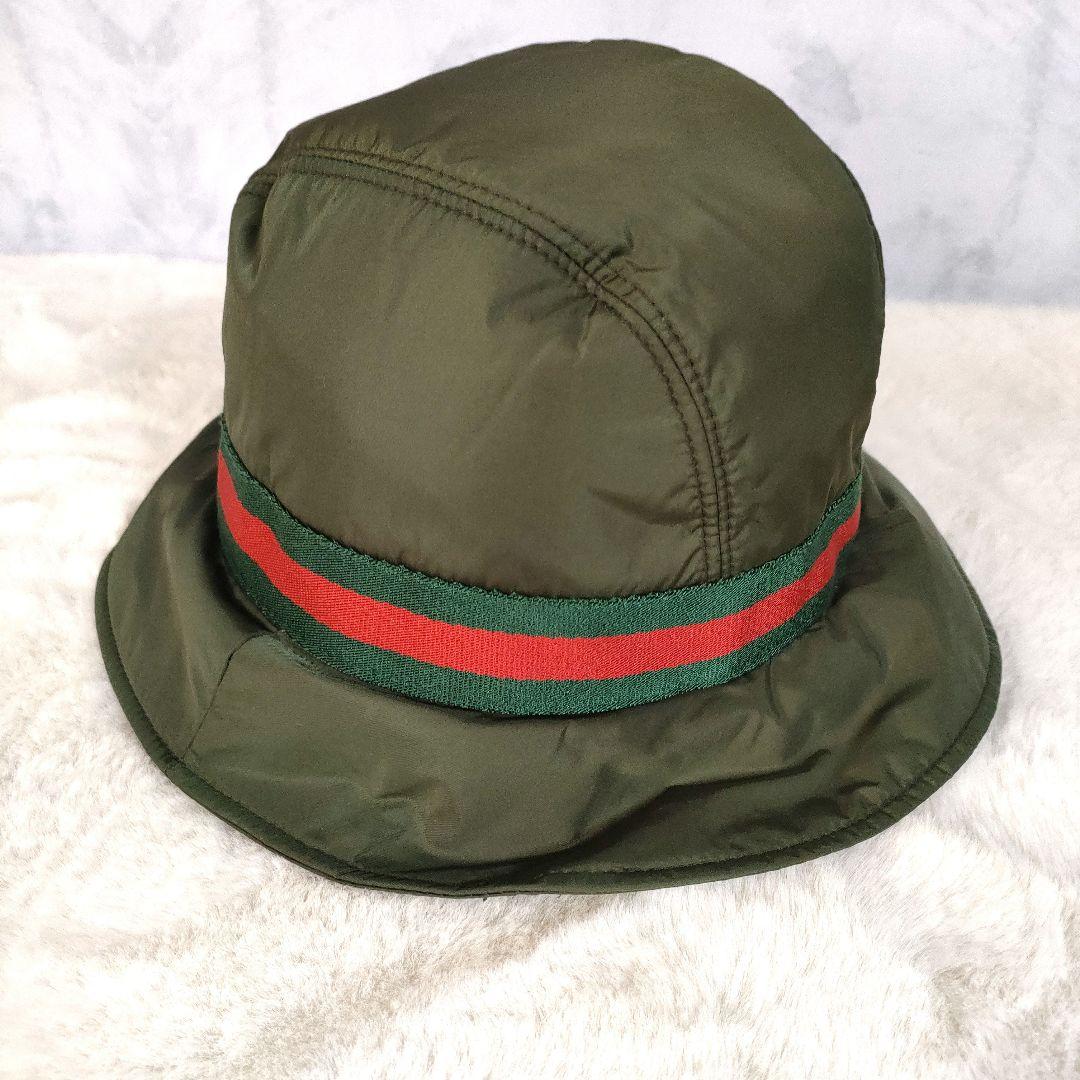 美品✨GUCCI シェリーライン バケットハット
