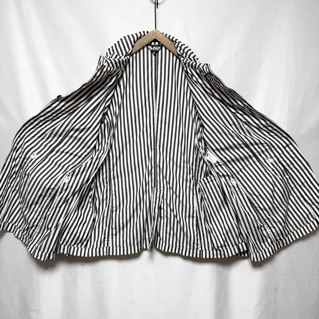 ⚫︎XXLサイズ！BLACK COMMEdesGARCONS レイヤードジャケット