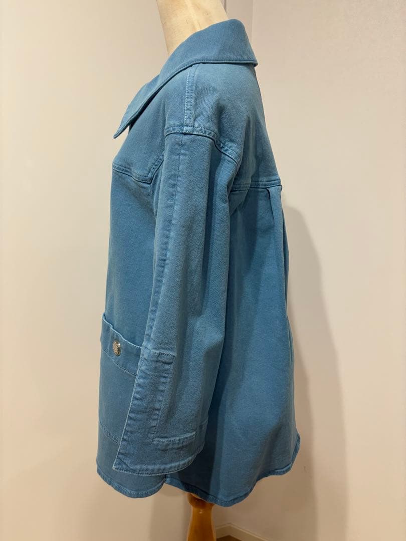 CHANEL デニムジャケット　未使用品　ロング