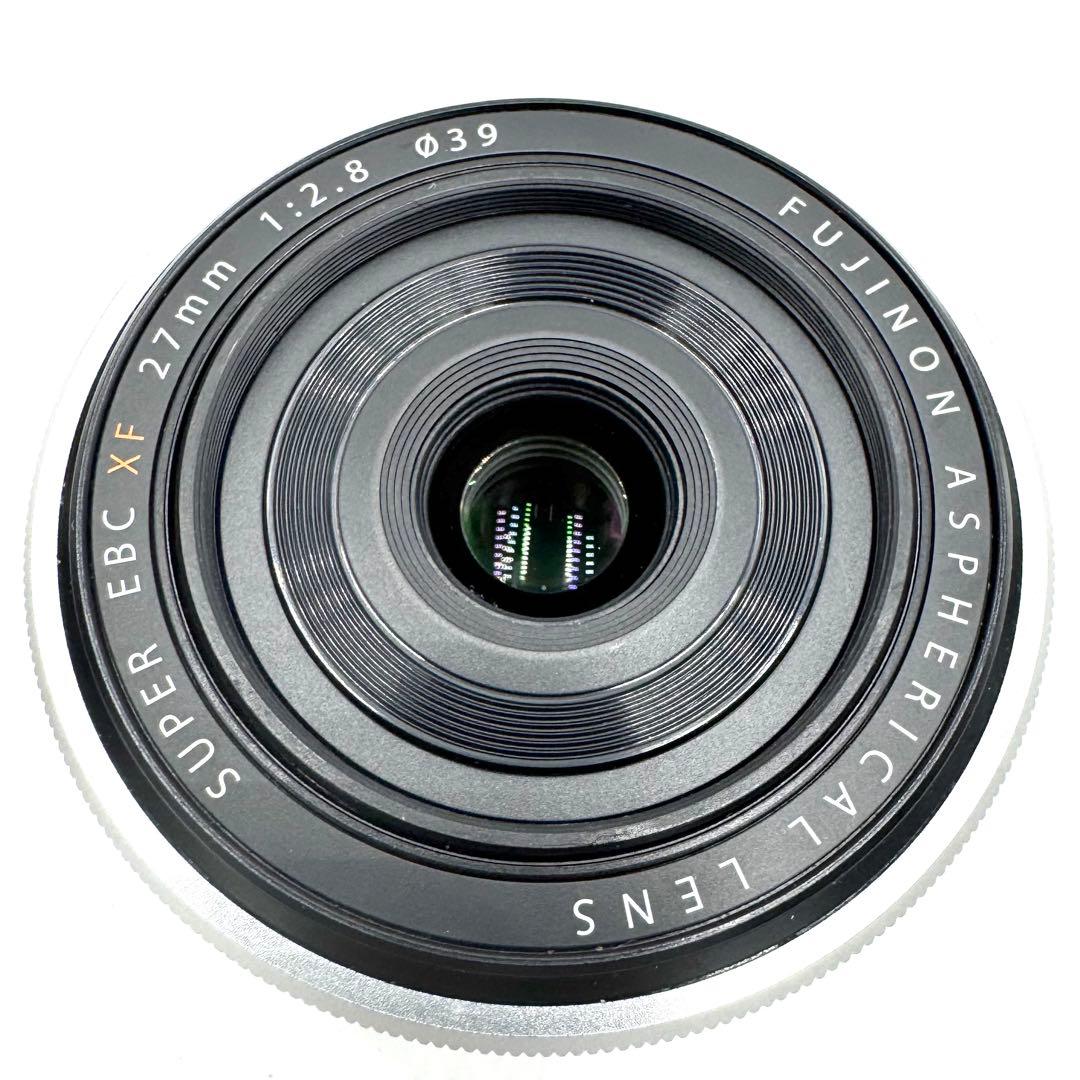 FUJIFILM フジフィルム XF 27mm F2.8 単焦点レンズ シルバー