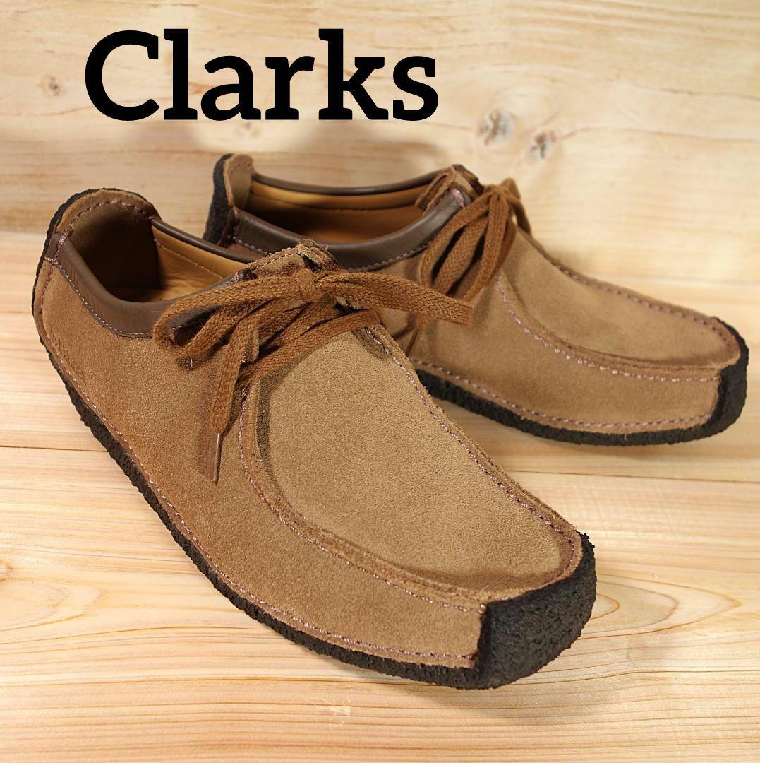 Clarks クラークスオリジナルズ ナタリー UK4 スエード モカシン
