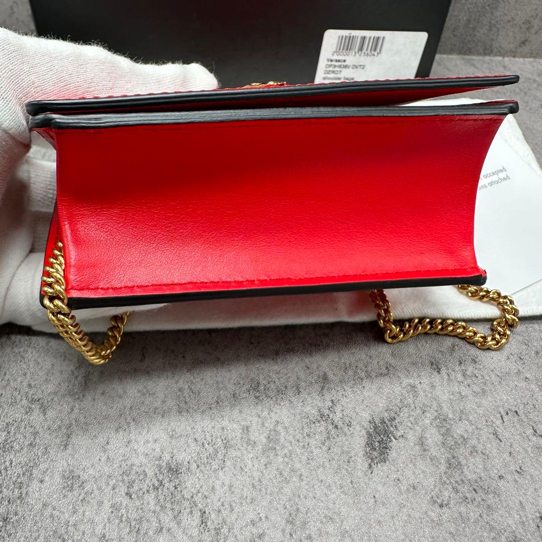 新品　Versace ヴェルサーチ　ミニショルダーバッグ　ヴィルトゥス　チェーン