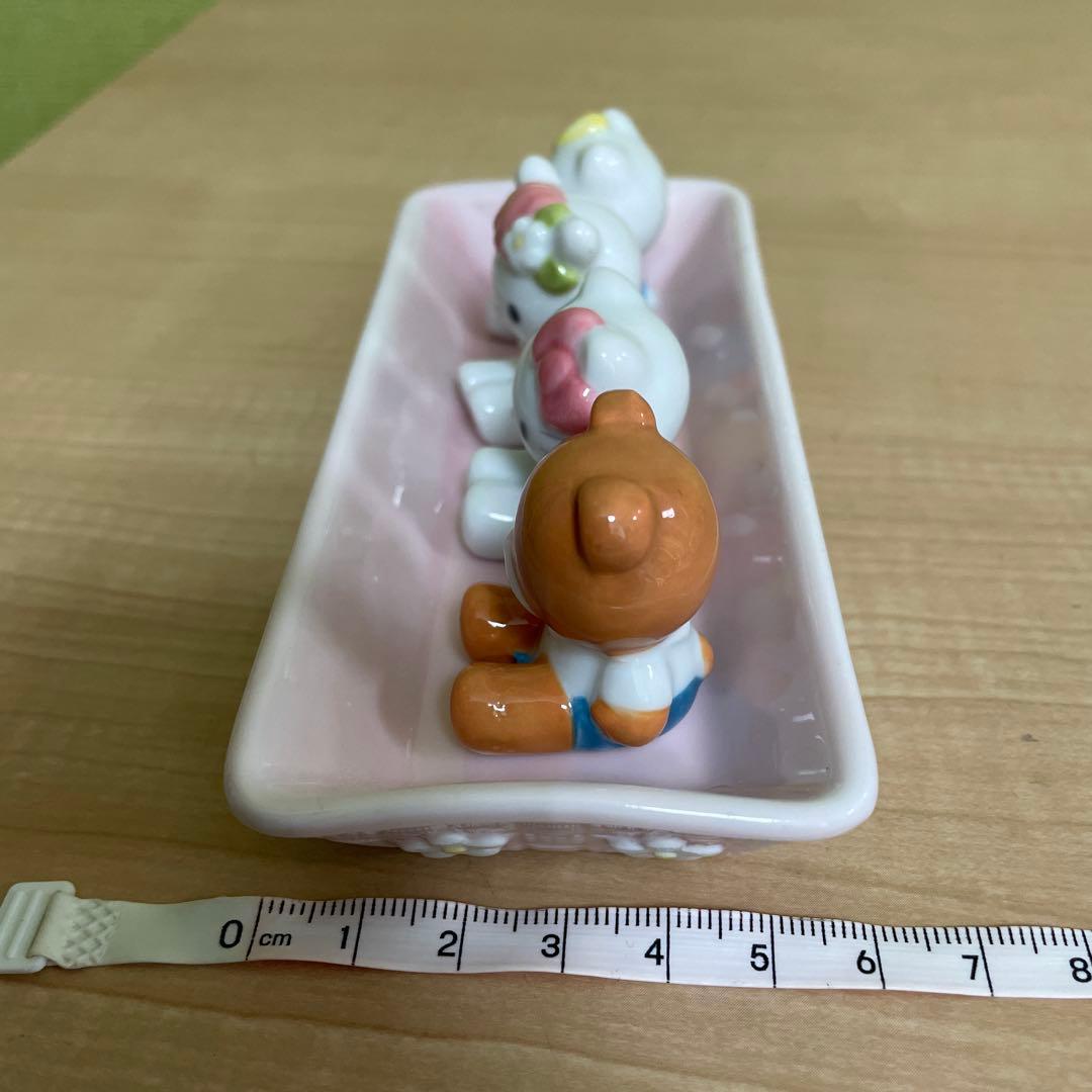 ハローキティ　希少　箸置き　調味料入れ　レア　レトロ　HELLO KITTY