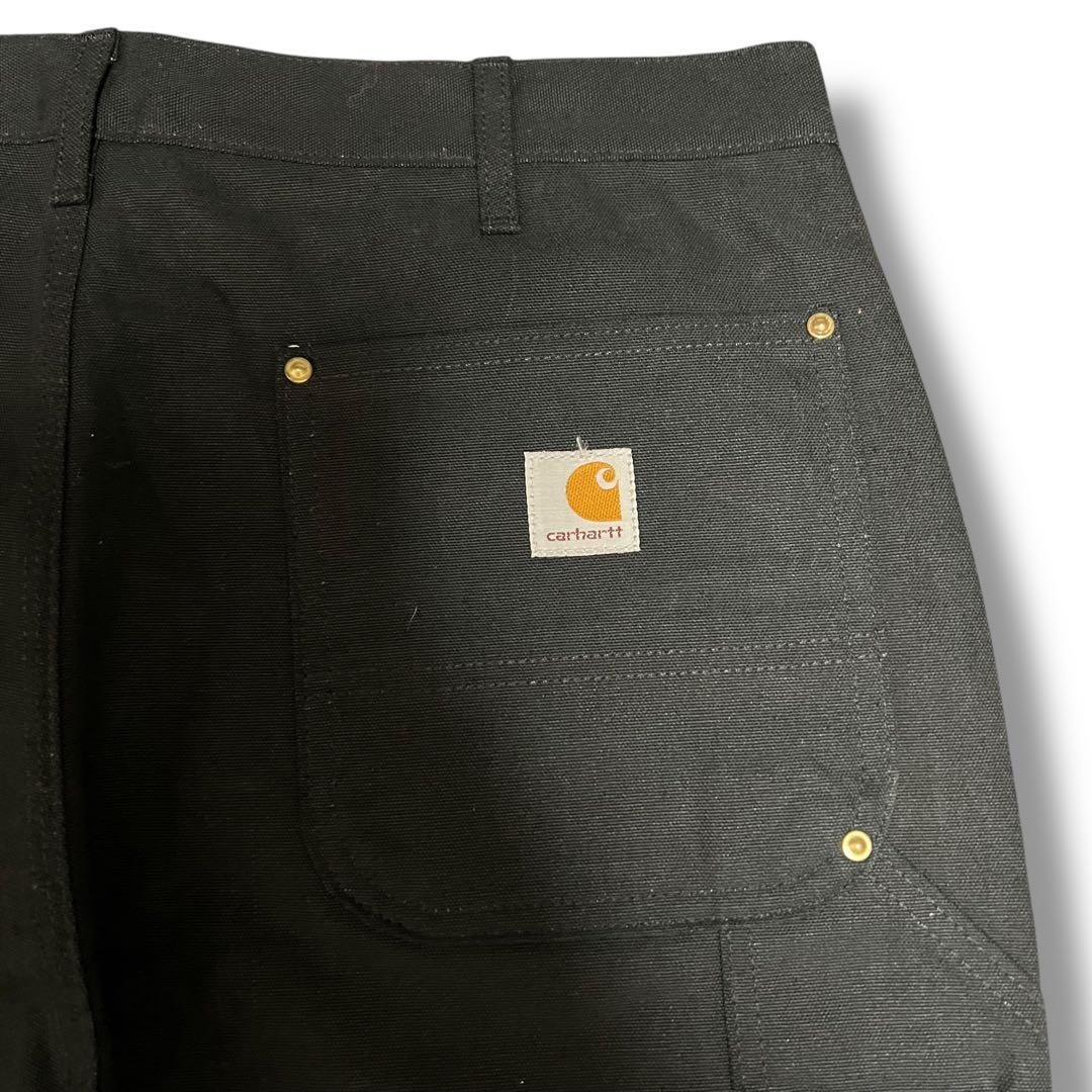 USA製carhartt デッドストック黒カーハート ダブルニーペインターパンツ