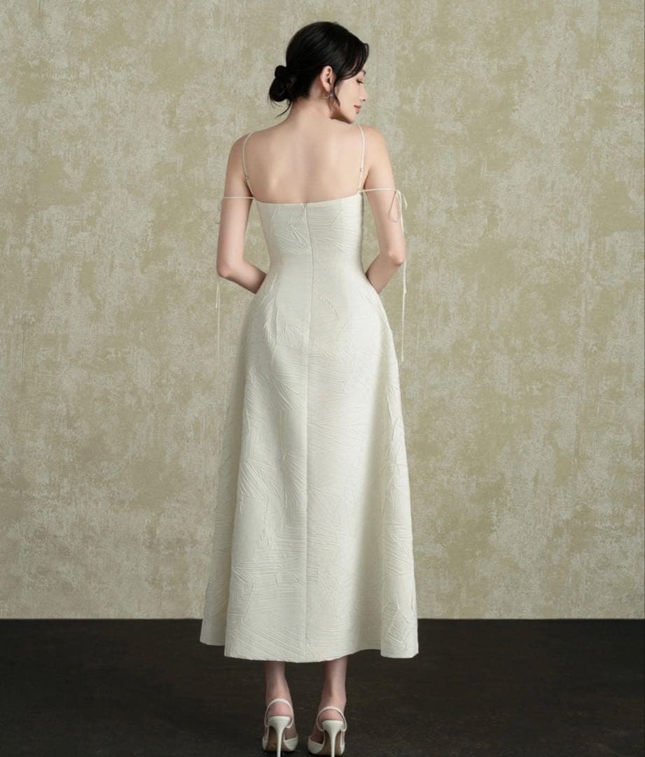 Denio ミドル丈　ドレス　ワンピース