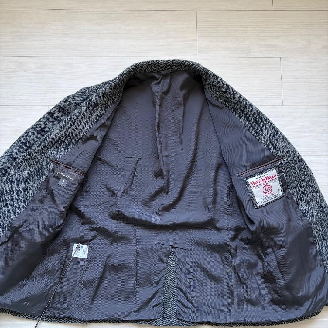 <名作>Harris Tweed×Eddie Bauer ツイードジャケット