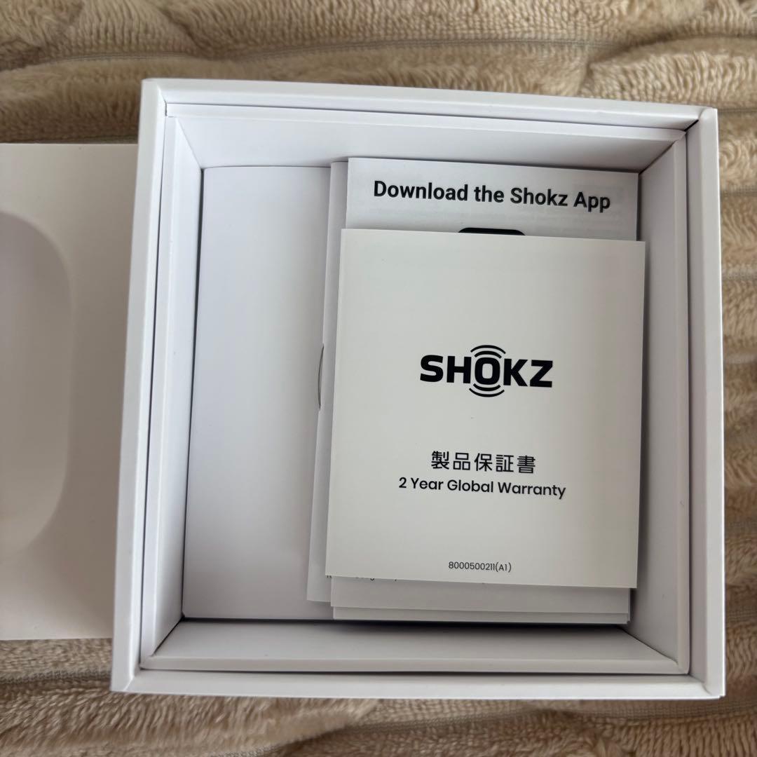 美品♡Shokz OpenFit 完全ワイヤレスイヤホン