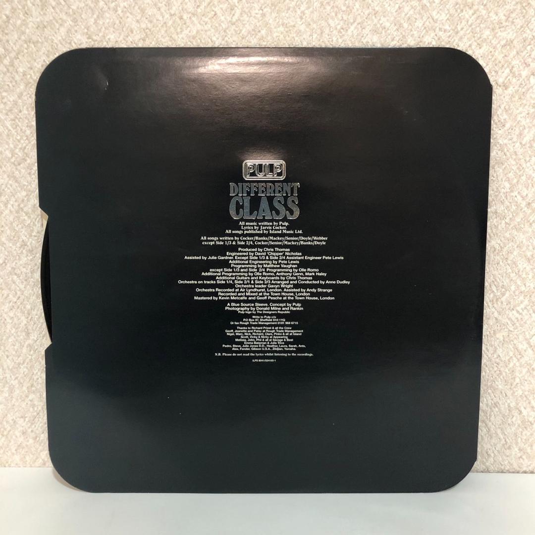 PULP Different Class UK Original レコード
