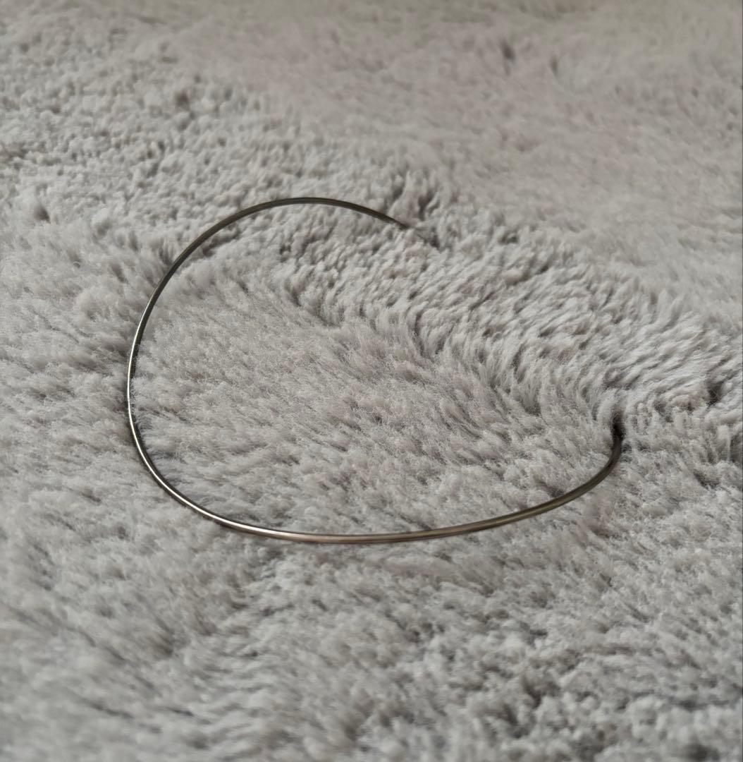 e.m シルバーチョーカー　925 入学　卒業