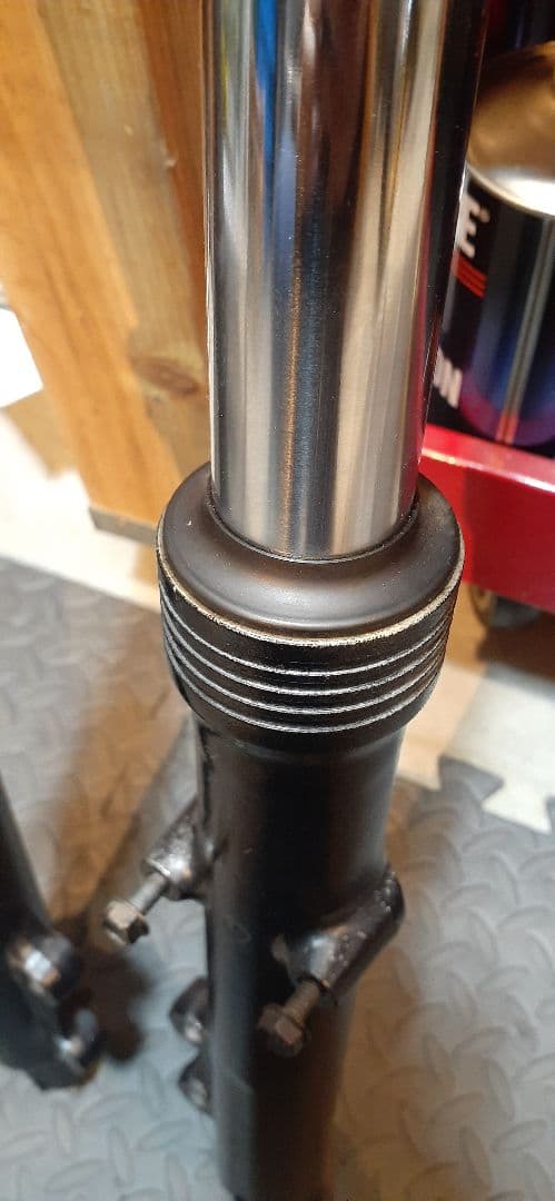 最終値下げ CB750F　CB750FB フロントフォーク　ボトムケース再塗装品